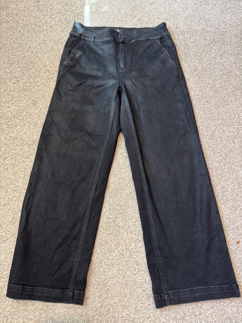 Paige Coated denim Nellie pant